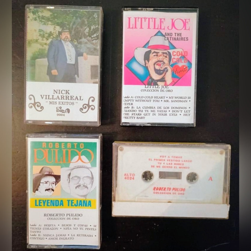 Vintage Tejano Music Cassette Collection